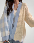 Gilet Oversize Texturé Élégant 1 - Mode Lumière