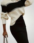 Jupe et Pull Femme en Tricot Doux Élégants