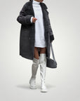 Manteau Hiver Femme Élégant et Confortable 5 - Mode Lumière