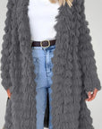 Manteau Long Femme Élégant et Chaud 1 - Mode Lumière