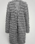 Manteau Long Femme Élégant et Chaud 2 - Mode Lumière