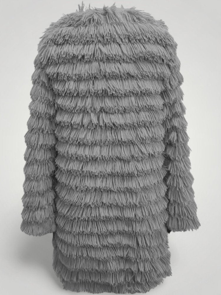Manteau Long Femme Élégant et Chaud 3 - Mode Lumière