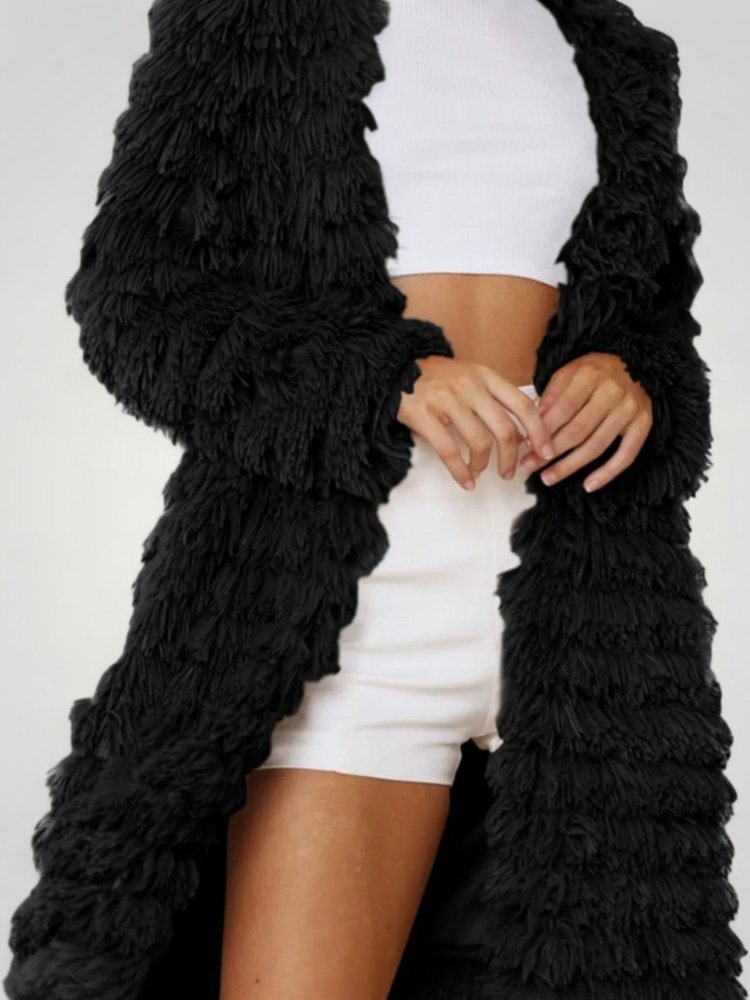 Manteau Long Femme Élégant et Chaud 5 - Mode Lumière