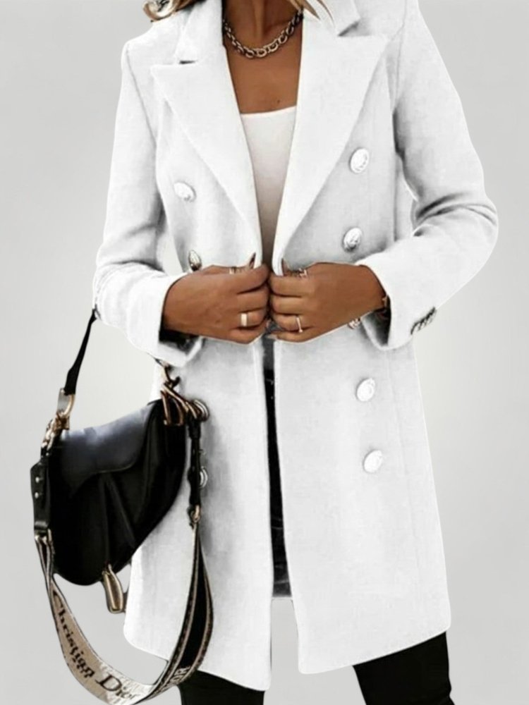 Manteau Long Femme Élégant au Style Chic 6 - Mode Lumière