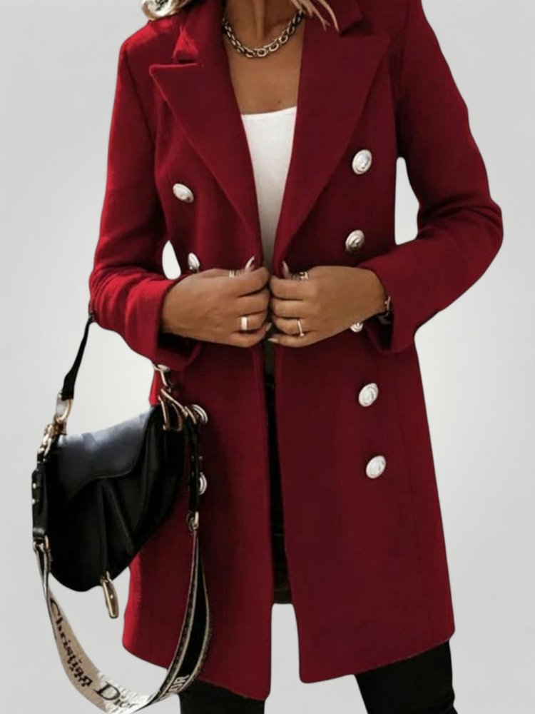 Manteau Long Femme Élégant au Style Chic 7 - Mode Lumière