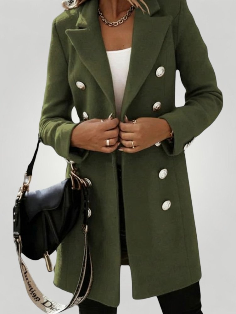 Manteau Long Femme Élégant au Style Chic 8 - Mode Lumière