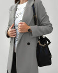 Manteau Long Femme Élégant et Confortable 8 - Mode Lumière
