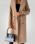 Manteau Long Femme Élégant et Confortable 4 - Mode Lumière