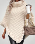 Poncho d'Hiver Élégant et Confortable 3 - Mode Lumière