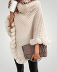 Poncho d'Hiver Élégant et Confortable 4 - Mode Lumière