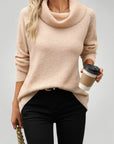 Pull Ample Chic au Col Roulé 1 - Mode Lumière