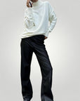 Pull Ample au Col Roulé Confortable 5 - Mode Lumière
