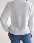 Pull Décontracté Chic en Tricot Doux 3 - Mode Lumière