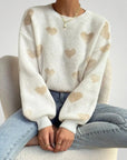 Pull à Motif Cœur Chic et Confortable 3 - Mode Lumière