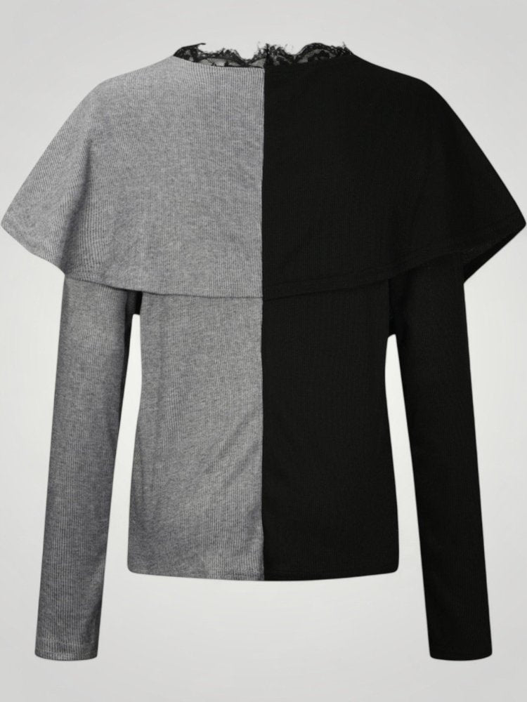 Pull Chic à Motif Croisé Confortable 4 - Mode Lumière