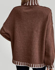 Pull Col Montant Élégant pour Femme 2 - Mode Lumière
