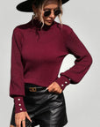 Pull Col Roulé Élégant au Style Chic 1 - Mode Lumière