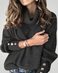 Pull à Col Roulé Élégant avec Détails Chics 8 - Mode Lumière