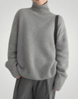 Pull Col Roulé en Cachemire Élégant 3 - Mode Lumière