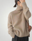 Pull Col Roulé en Cachemire Élégant 5 - Mode Lumière
