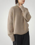 Pull Col Roulé en Cachemire Élégant 6 - Mode Lumière