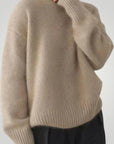 Pull Col Roulé en Cachemire Doux Élégant 5 - Mode Lumière