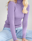 Pull Col Roulé Femme Élégant et Confortable 1 - Mode Lumière