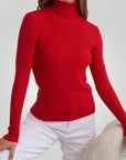 Pull Col Roulé Femme Élégant et Confortable 5 - Mode Lumière