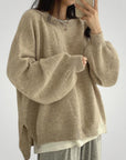 Pull Décontracté Élégant à Manches Lanterne 4 - Mode Lumière