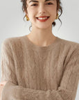 Pull Décontracté à Col Rond Chaleureux 7 - Mode Lumière