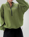 Pull Demi - Zip au Col Montant Élégant 3 - Mode Lumière