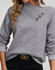 Pull à Boutons Décoratifs Élégant et Confortable 2 - Mode Lumière