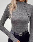 Pull Femme Asymétrique Chic et Confortable 5 - Mode Lumière