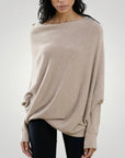 Pull Femme Asymétrique Chic et Confortable 5 - Mode Lumière