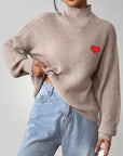 Pull Femme Élégant Col Roulé Chaleureux 1 - Mode Lumière