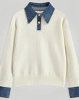 Pull Femme Élégant à Manches Longues 5 - Mode Lumière