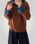 Pull Femme Élégant à Manches Longues 2 - Mode Lumière