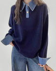 Pull Femme Élégant à Manches Longues 1 - Mode Lumière
