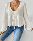 Pull Femme Élégant avec Cordon de Serrage 3 - Mode Lumière