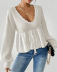 Pull Femme Élégant avec Cordon de Serrage 5 - Mode Lumière
