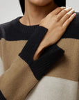 Pull Femme Rayé Élégant et Confortable 4 - Mode Lumière