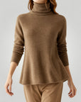 Pull Femme Roulé Élégant et Confortable 6 - Mode Lumière