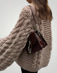 Pull Oversize Femme Confortable et Chic 1 - Mode Lumière