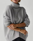 Pull Femme Surdimensionné Confortable 4 - Mode Lumière