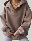 Pull Femme à Capuche Confortable et Décontracté 1 - Mode Lumière