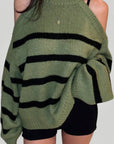 Pull Femme à Rayures Élégantes Confortable 5 - Mode Lumière