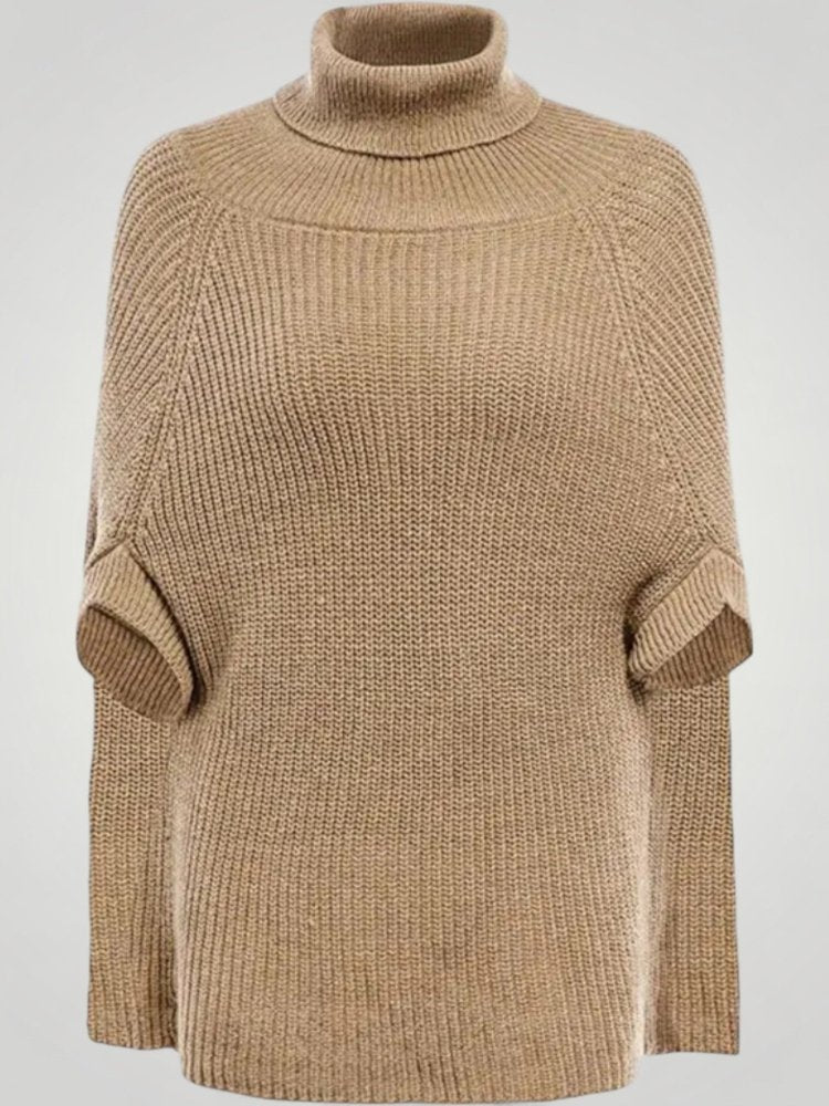 Pull Kaki Lâche au Style Élégant 4 - Mode Lumière