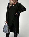Pull Long Classique Femme Confortable