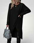 Pull Long Classique Femme Confortable