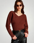 Pull Long Croisé Criss Cross Chic et Confortable 1 - Mode Lumière